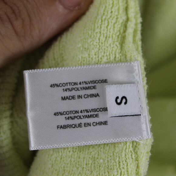 Proenza Schouler White Label Dress Women Small Astrid Slip Maxi Yellow Minimalis - Picture 13 of 15